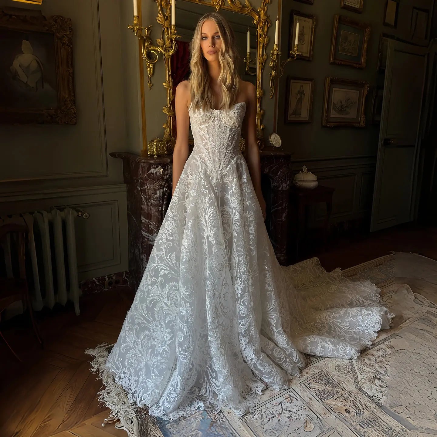 Cover image for Wedding dress train lengths: how to choose and manage one